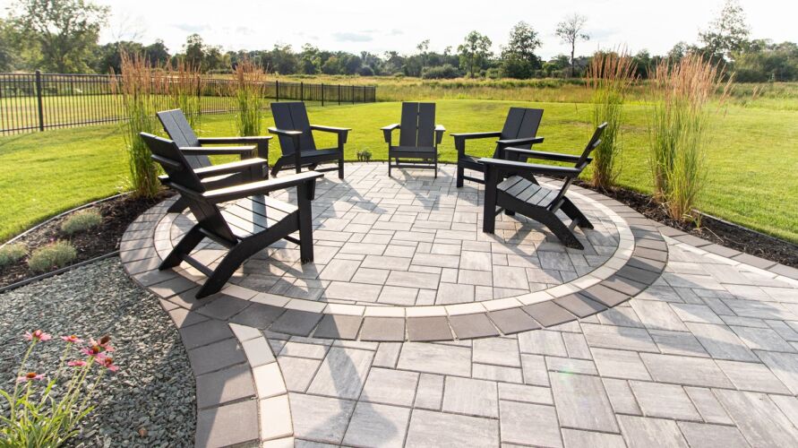 Quail Creek – Backyard Paver Patio – Circle